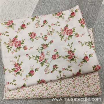 Colorful Flower Design 100% Cotton Poplin Fabric
